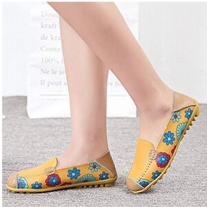 VenusCelia Floral Comfort Walking Flat Loafer A13